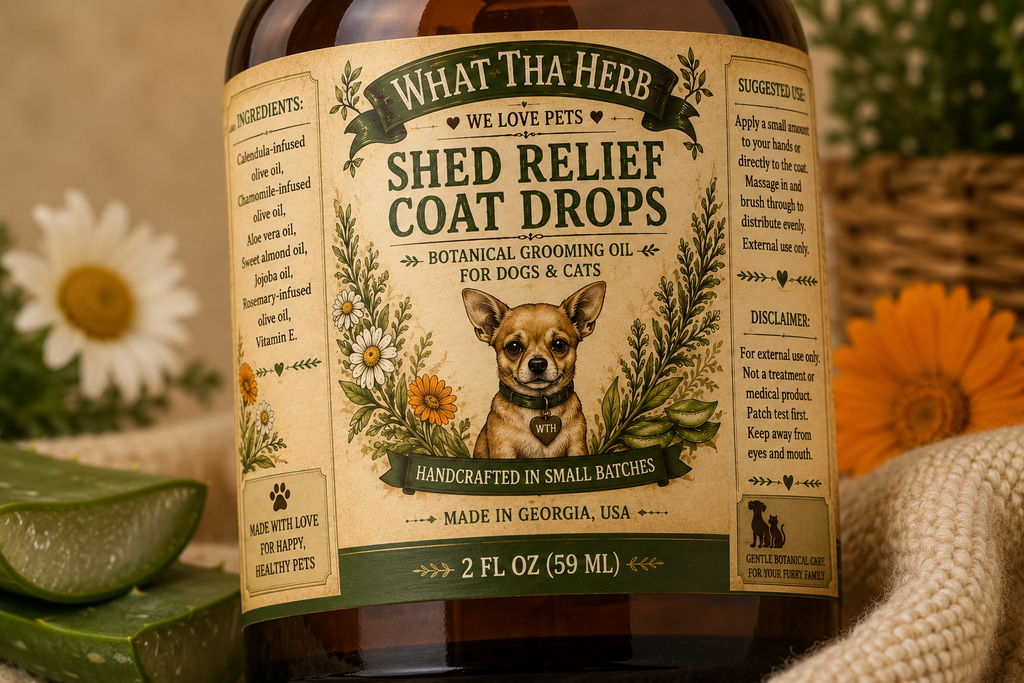 Shed Relief Coat Drops for Dogs & Cats