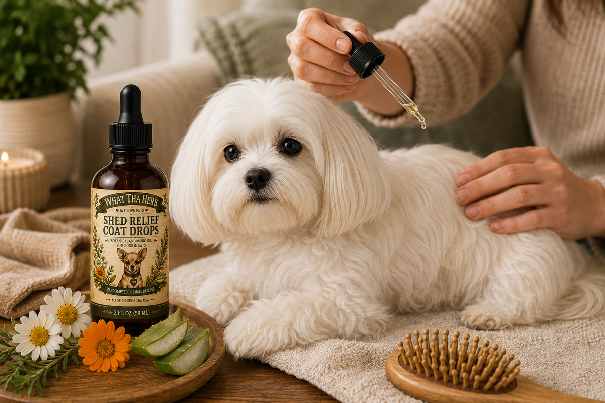 Shed Relief Coat Drops for Dogs & Cats