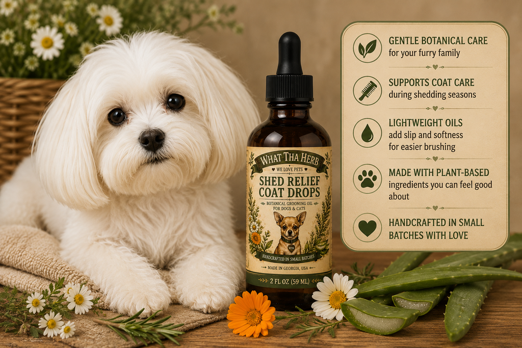 Shed Relief Coat Drops for Dogs & Cats