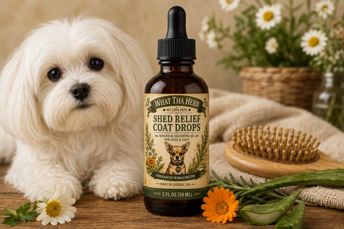 Shed Relief Coat Drops for Dogs & Cats