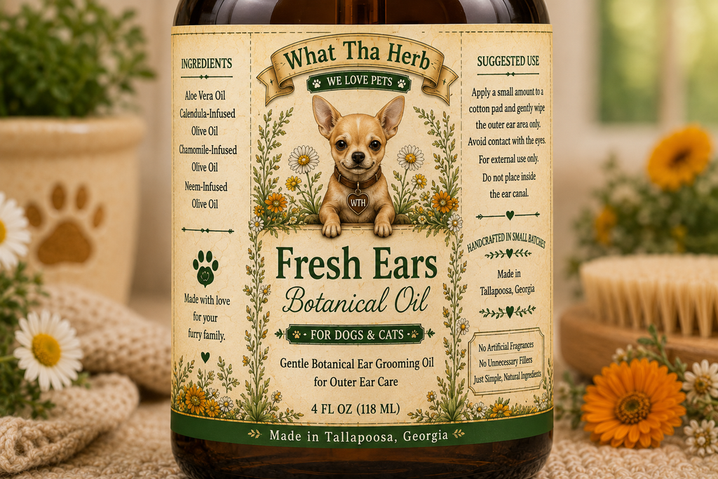 Fresh Ears Botanical Oil for Dogs & Cats