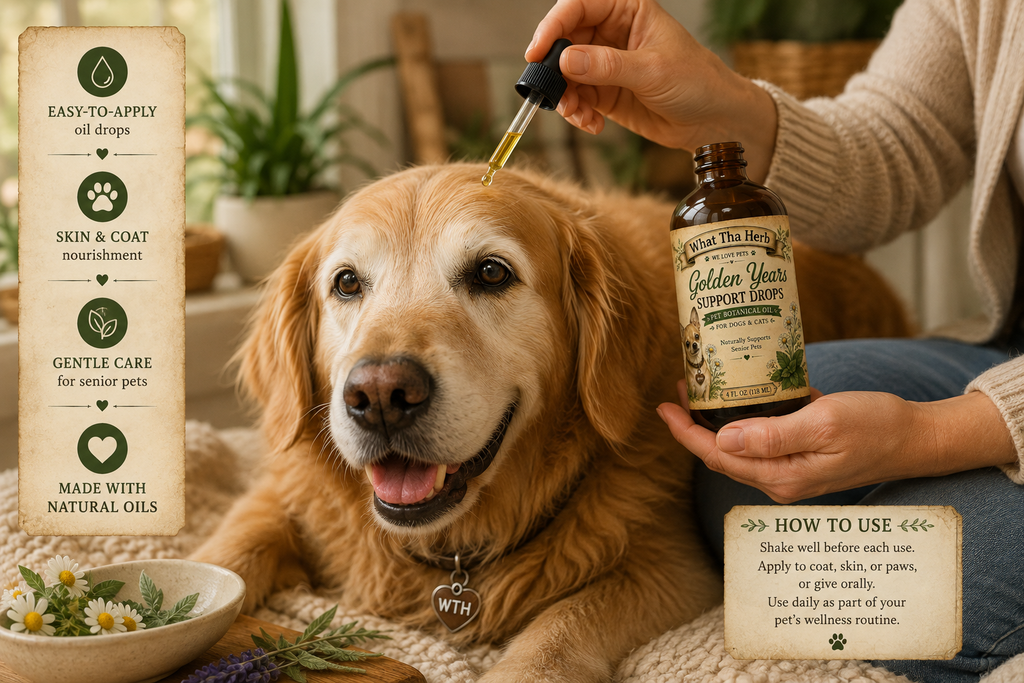 Golden Years Support Drops for Dogs & Cats